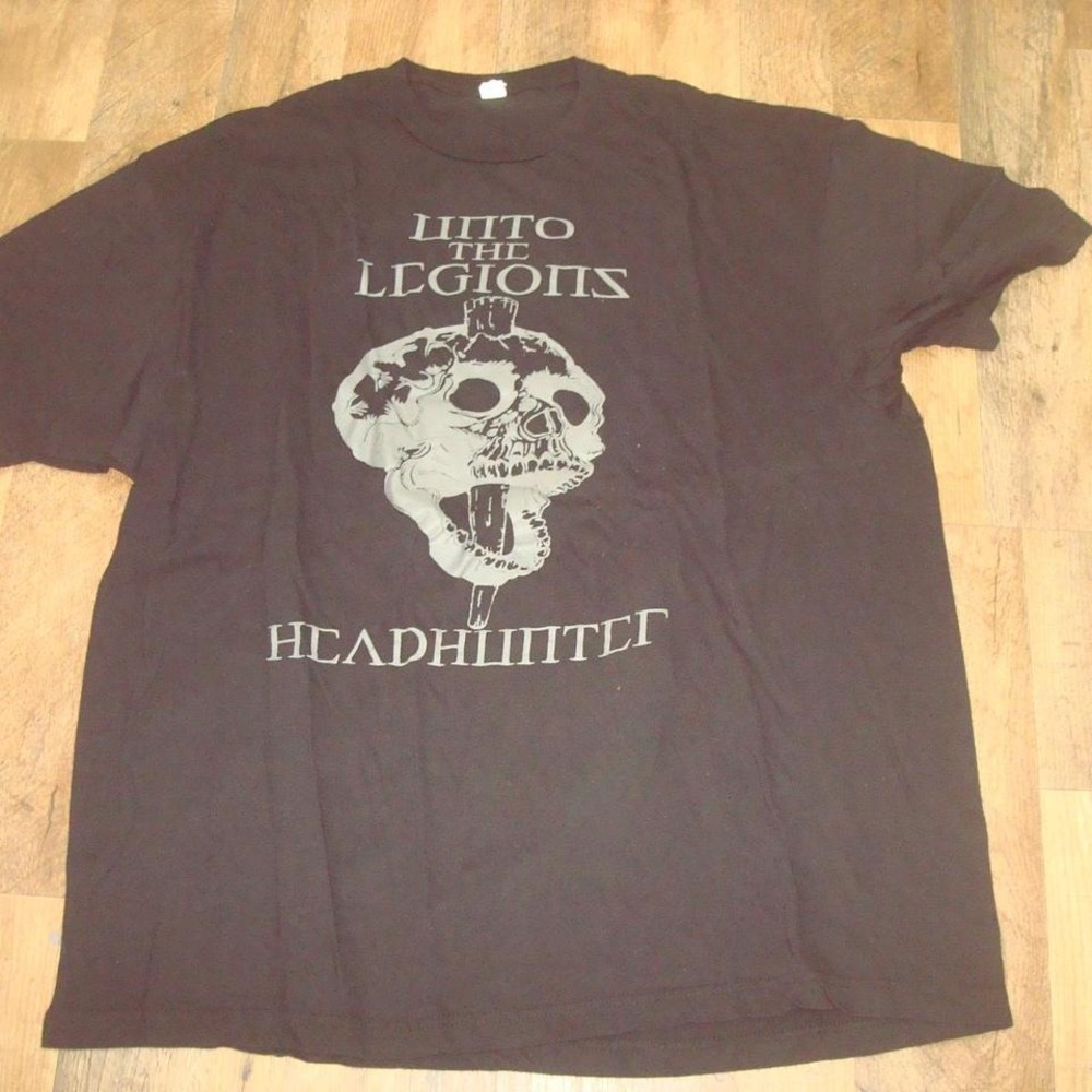 DEATH METAL HEADHUNTERS UNTO THE LEGIONS SHIRT‎